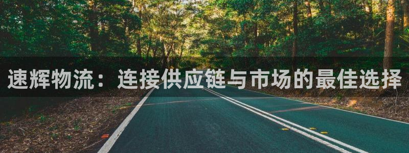 超凡国际官网注册：速辉物流：连接供应