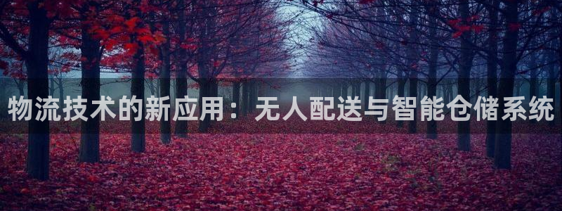 超凡国际犯法吗:物流技术的新应用:无